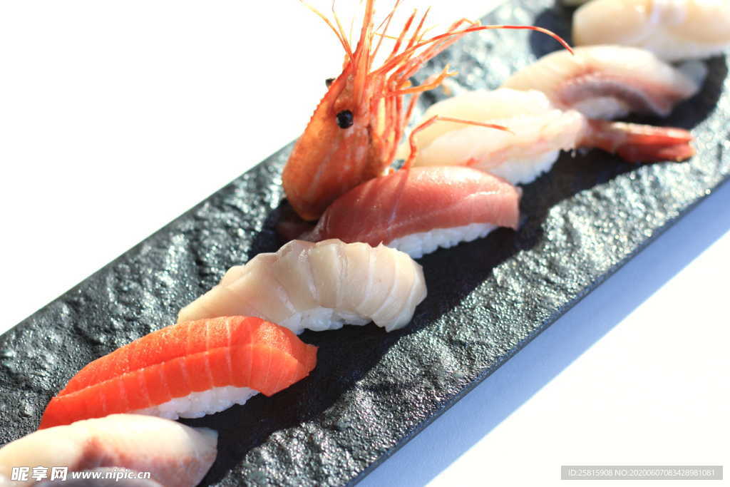 寿司料理海鲜美味图片