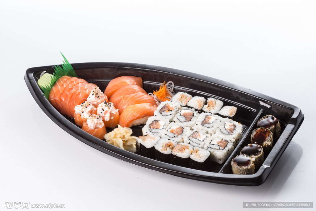 寿司料理海鲜美味图片