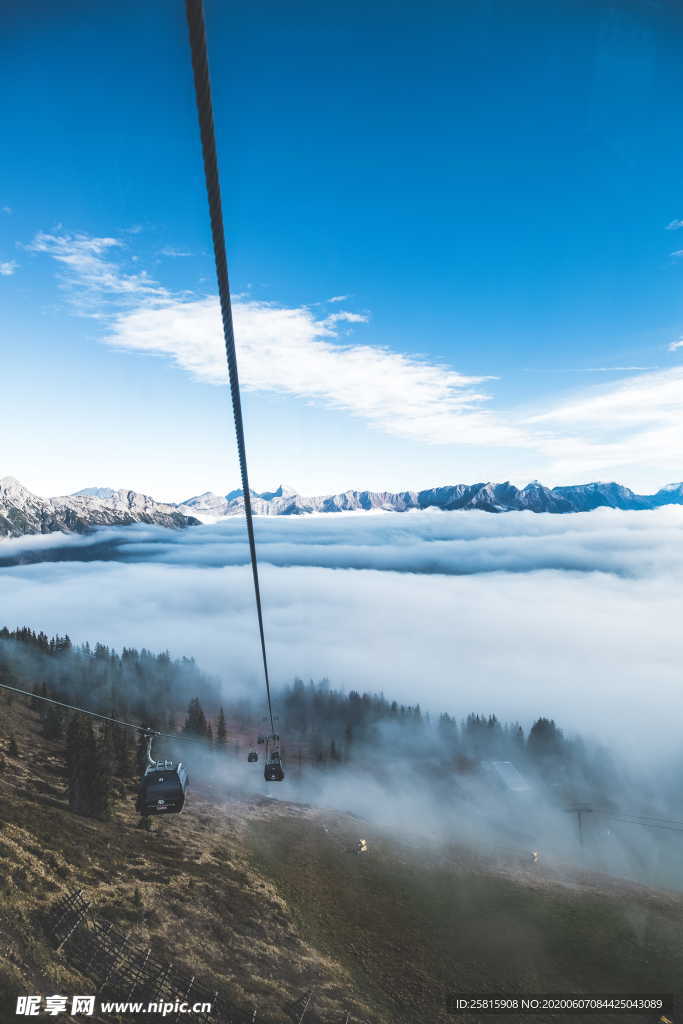 缆车观光缆车空中缆车图片