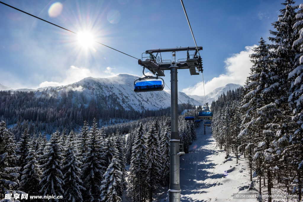 缆车观光缆车空中缆车图片