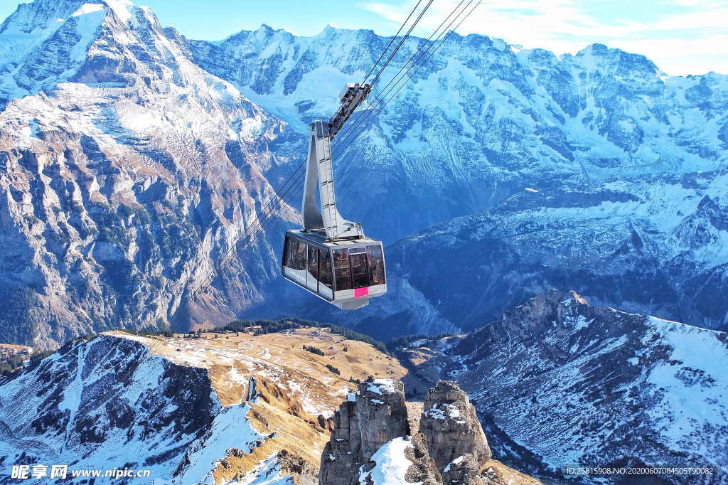 缆车观光缆车空中缆车图片