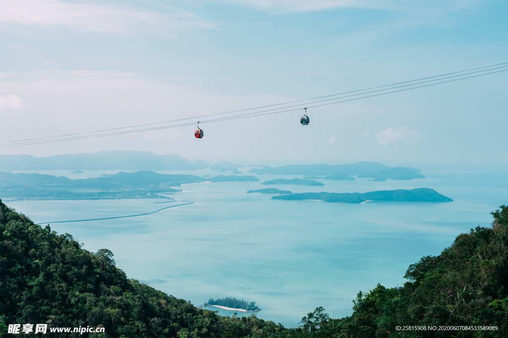 缆车观光缆车空中缆车图片