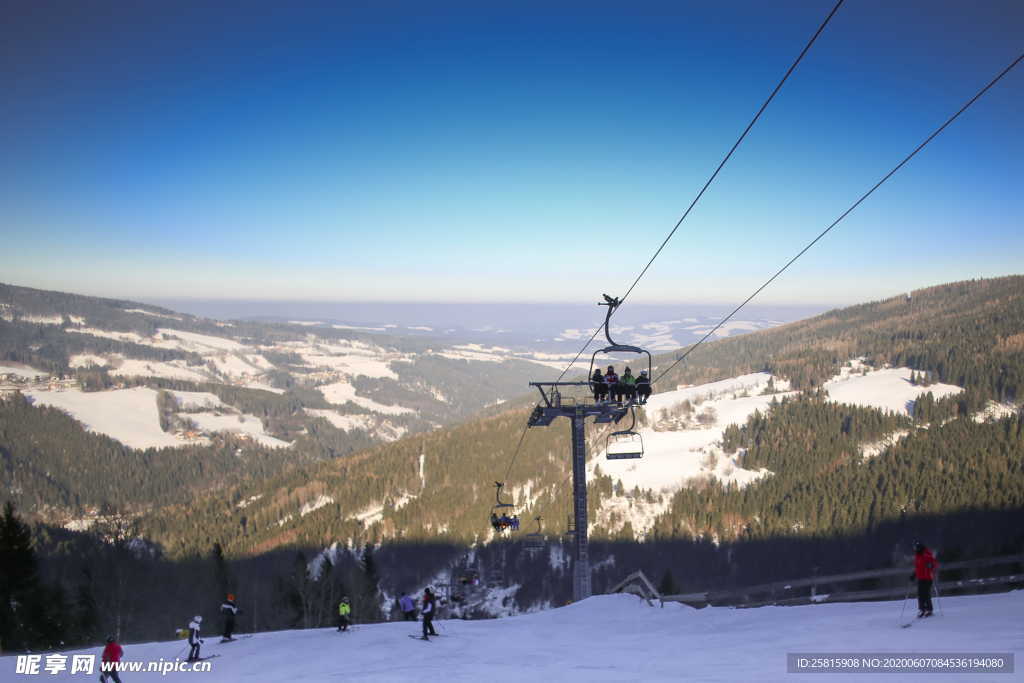 缆车观光缆车空中缆车图片