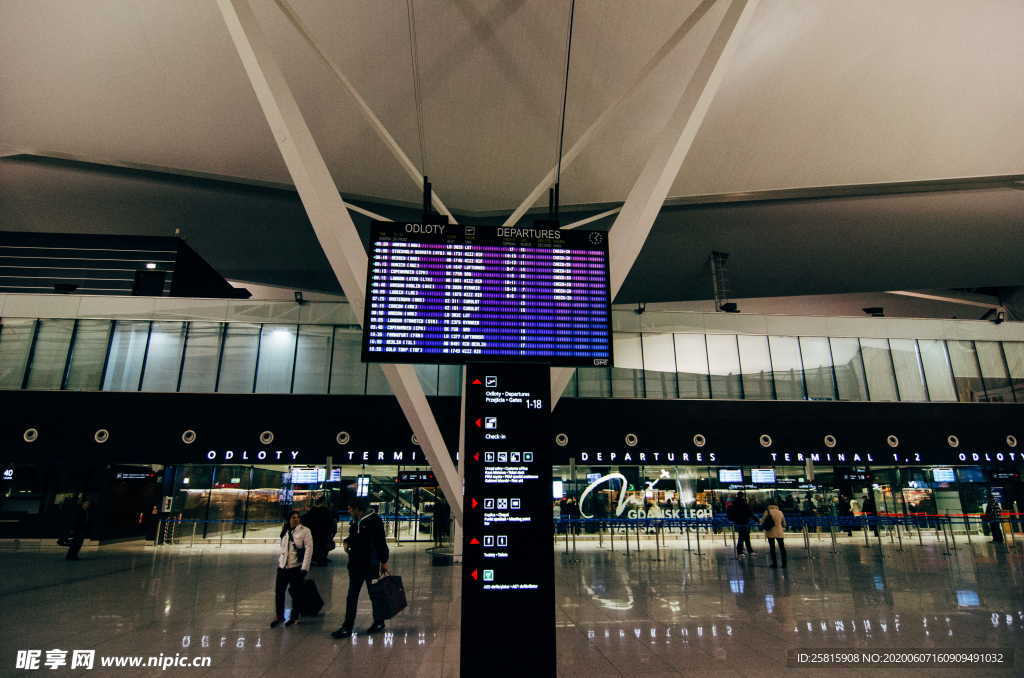 波兰格但斯克建筑风景图片