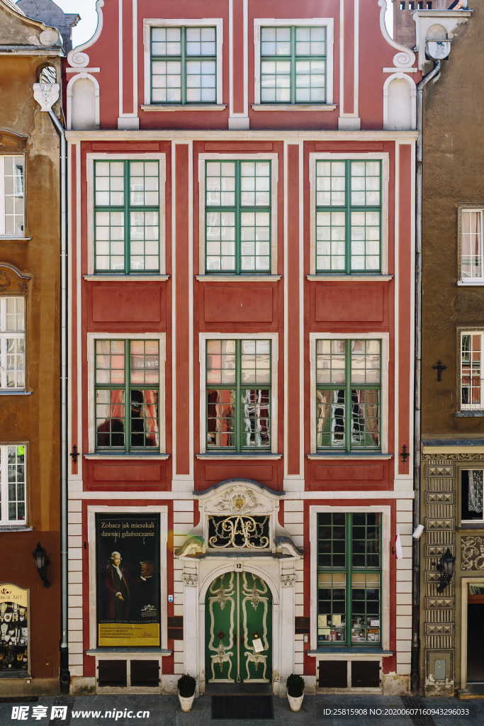 波兰格但斯克建筑风景图片