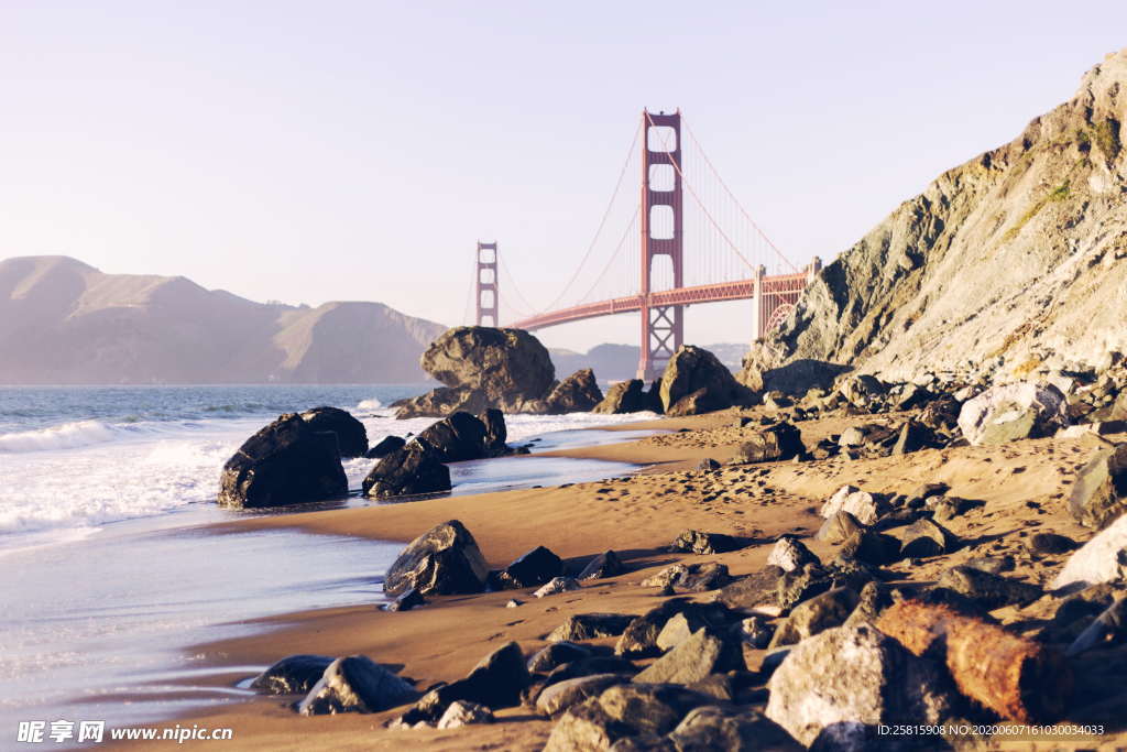 旧金山金门大桥图片