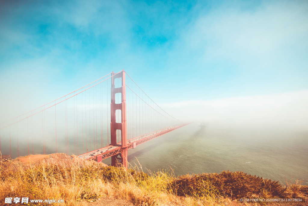 旧金山金门大桥图片