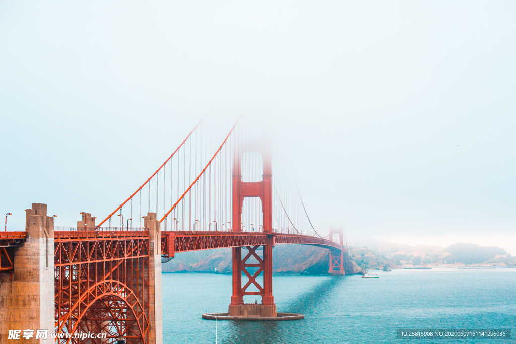 旧金山金门大桥图片