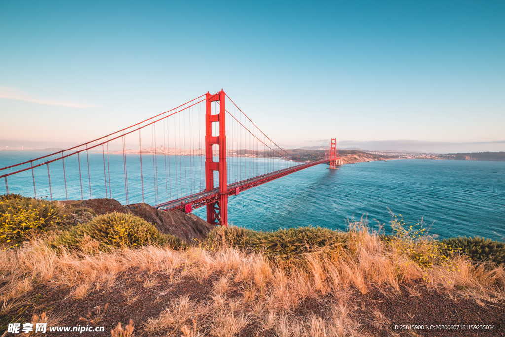旧金山金门大桥图片