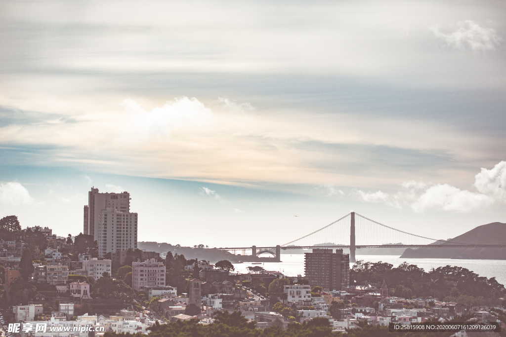 旧金山金门大桥图片
