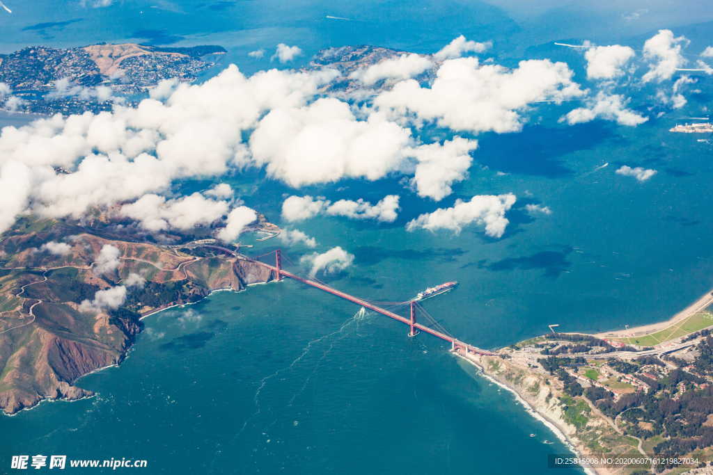 旧金山金门大桥图片