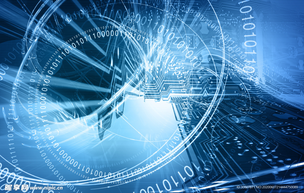 数字科技背景