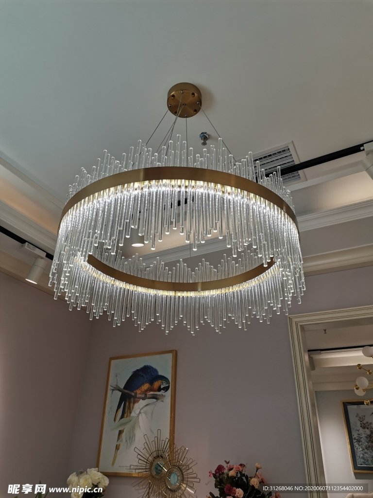 轻奢吊灯 水晶吊灯 金属吊灯