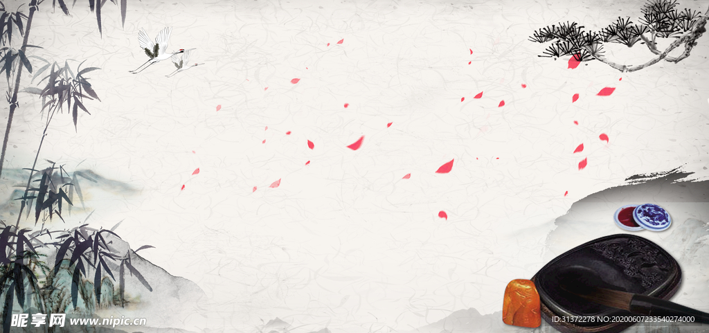 中国风插画海报图片