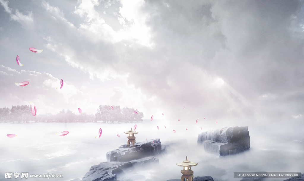 中国风插画海报图片