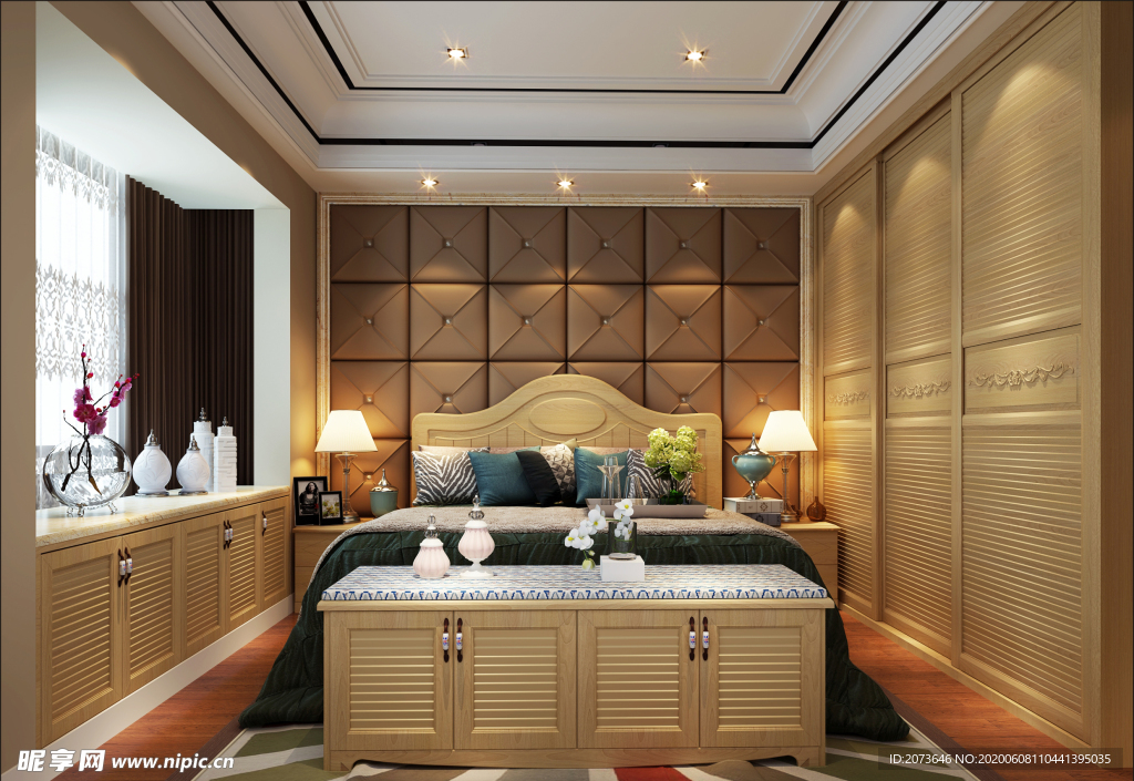 卧室设计效果图