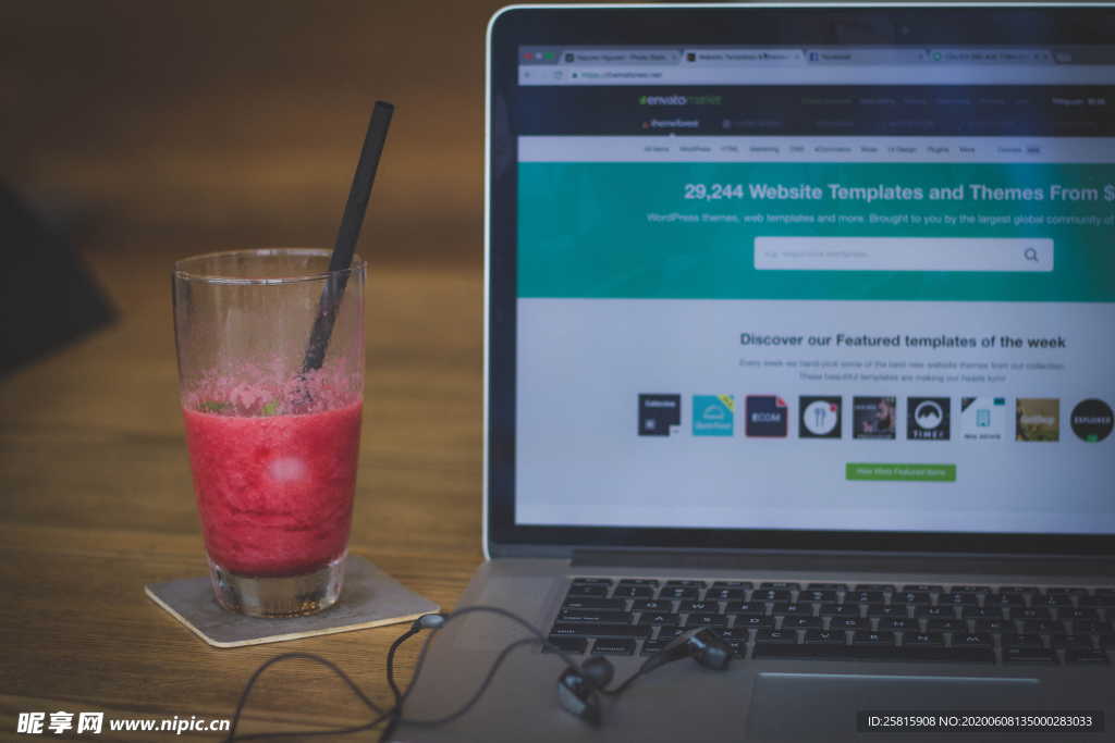 奶昔水果奶昔美味图片