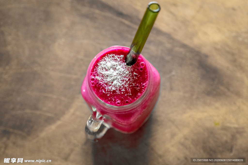 奶昔水果奶昔美味图片