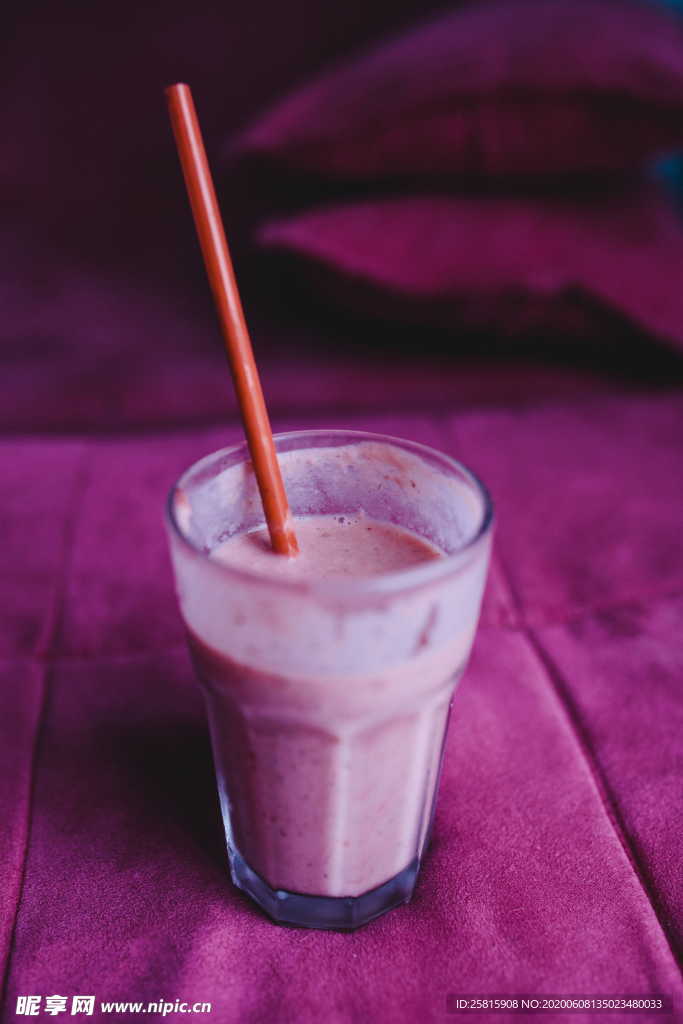 奶昔水果奶昔美味图片