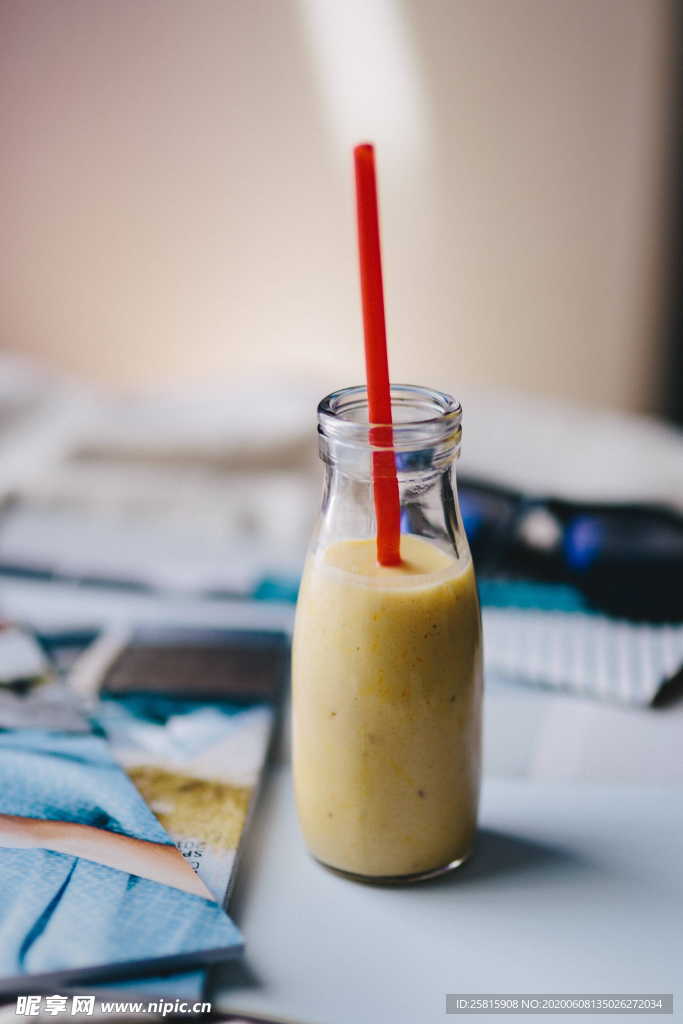 奶昔水果奶昔美味图片