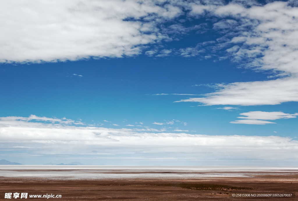 盐湖盐沼盐池盐块风景图片