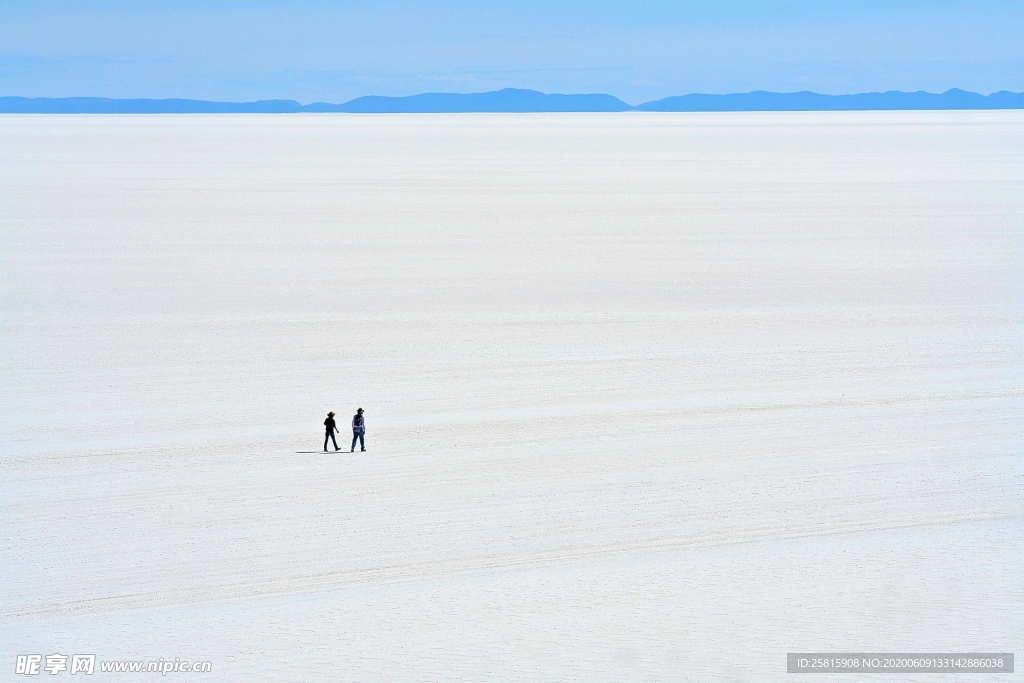 盐湖盐沼盐池盐块风景图片