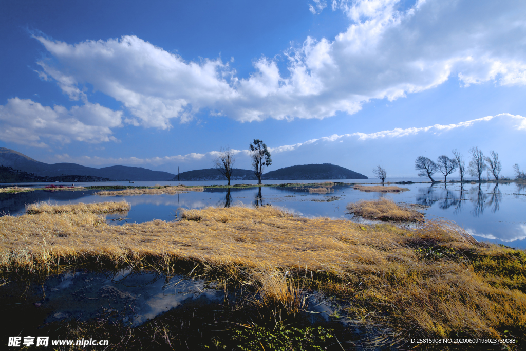 洱海湖泊风景图片