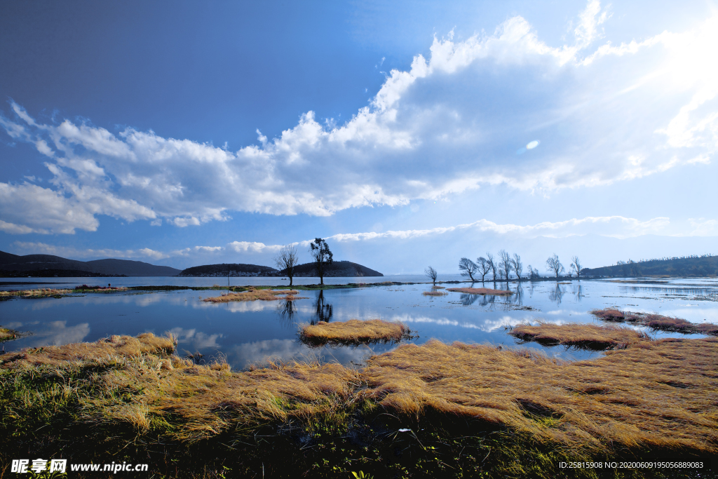 洱海湖泊风景图片