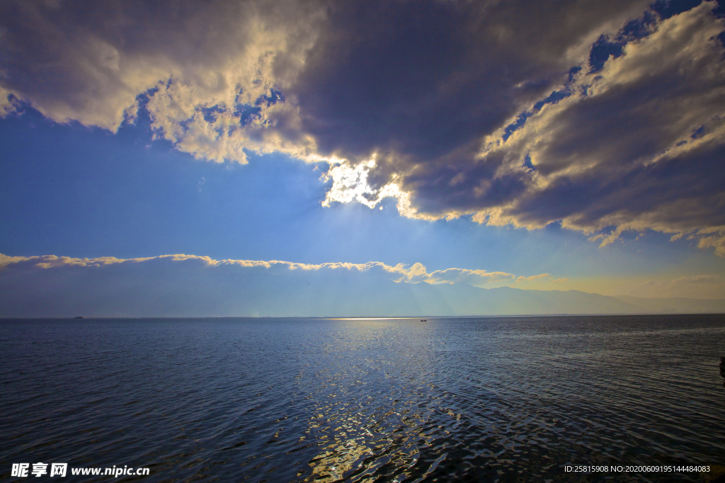 洱海湖泊风景图片