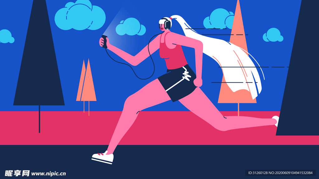 健身运动背景墙