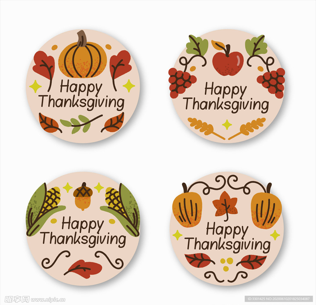 感恩节标签