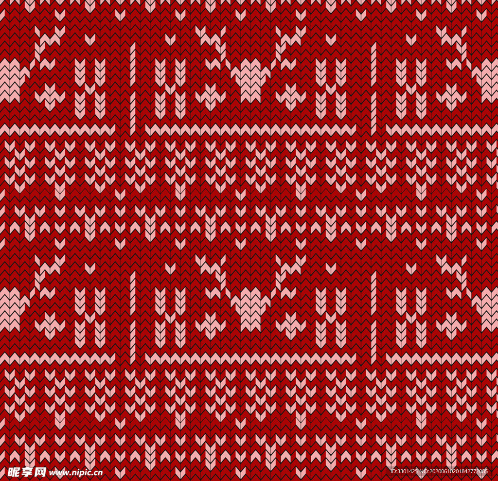 圣诞针织图案背景