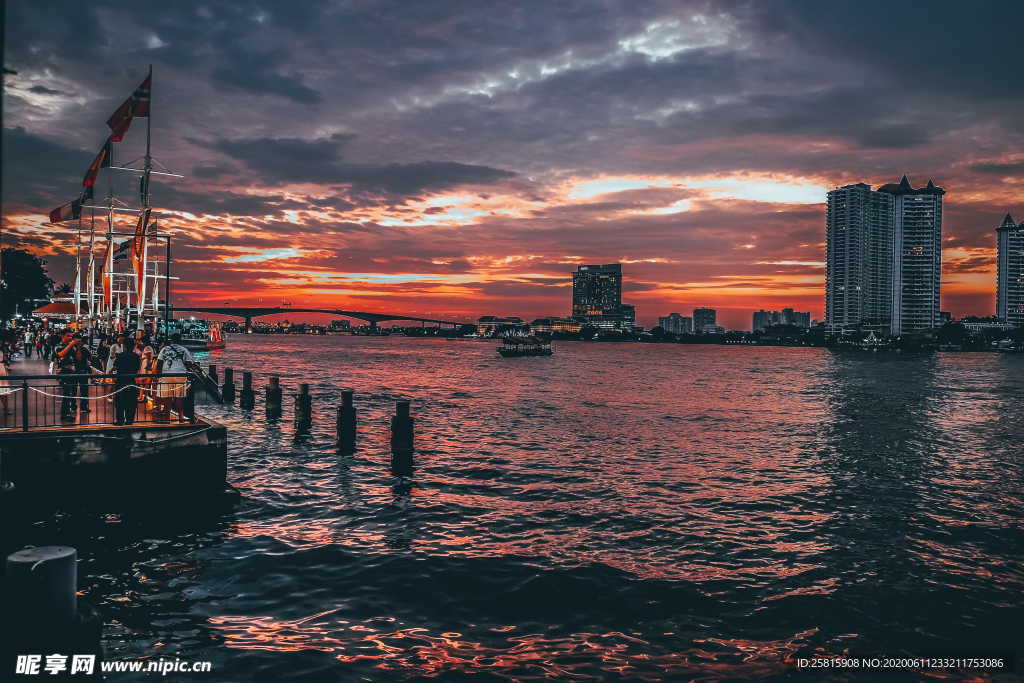 泰国曼谷建筑风景图