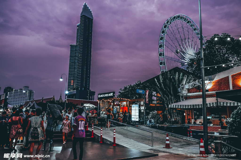 泰国曼谷建筑风景图