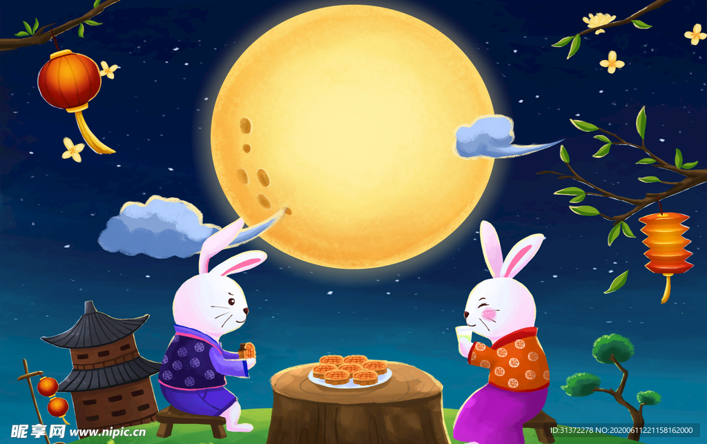 中秋节海报图片