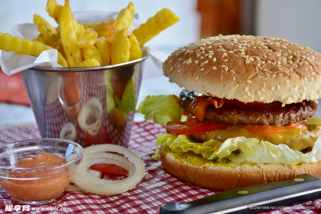 汉堡包汉堡图片
