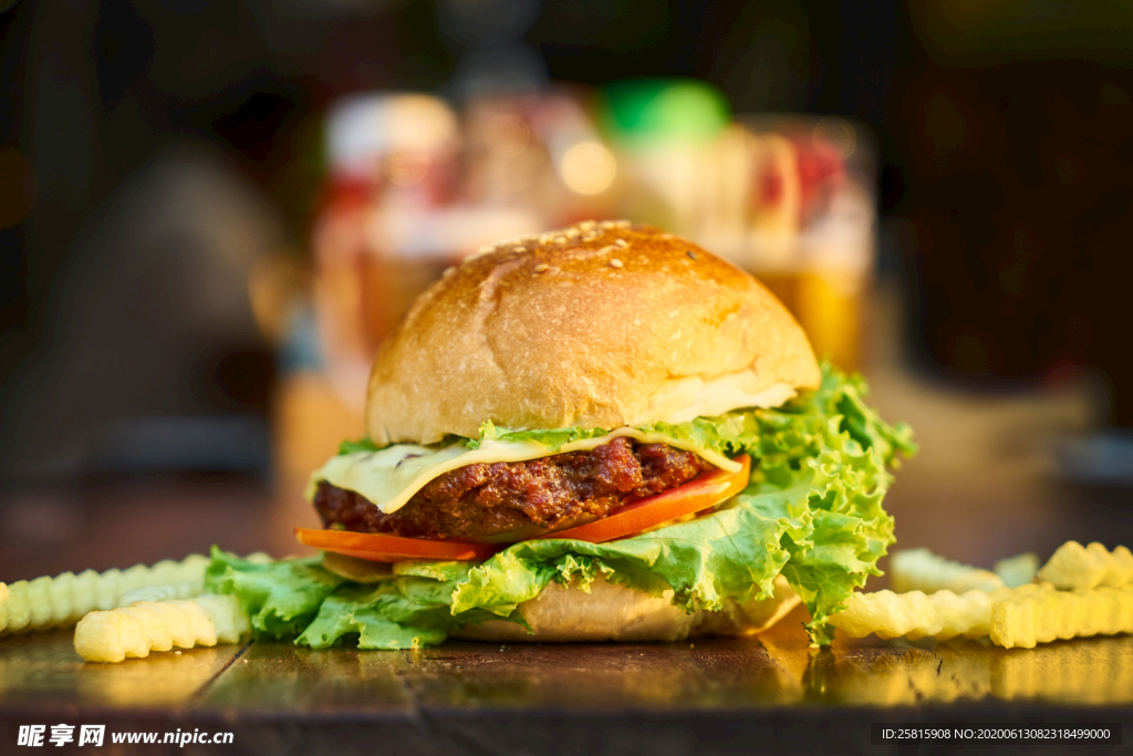 汉堡包汉堡图片