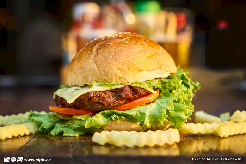 汉堡包汉堡图片