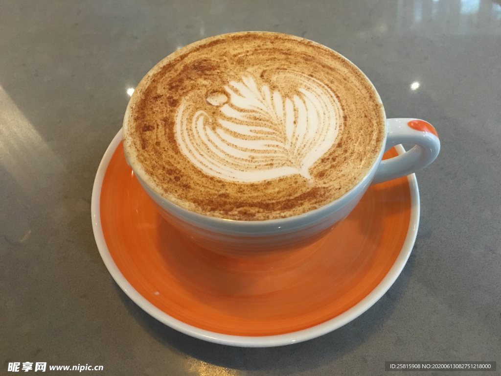 咖啡拉花花式咖啡图片