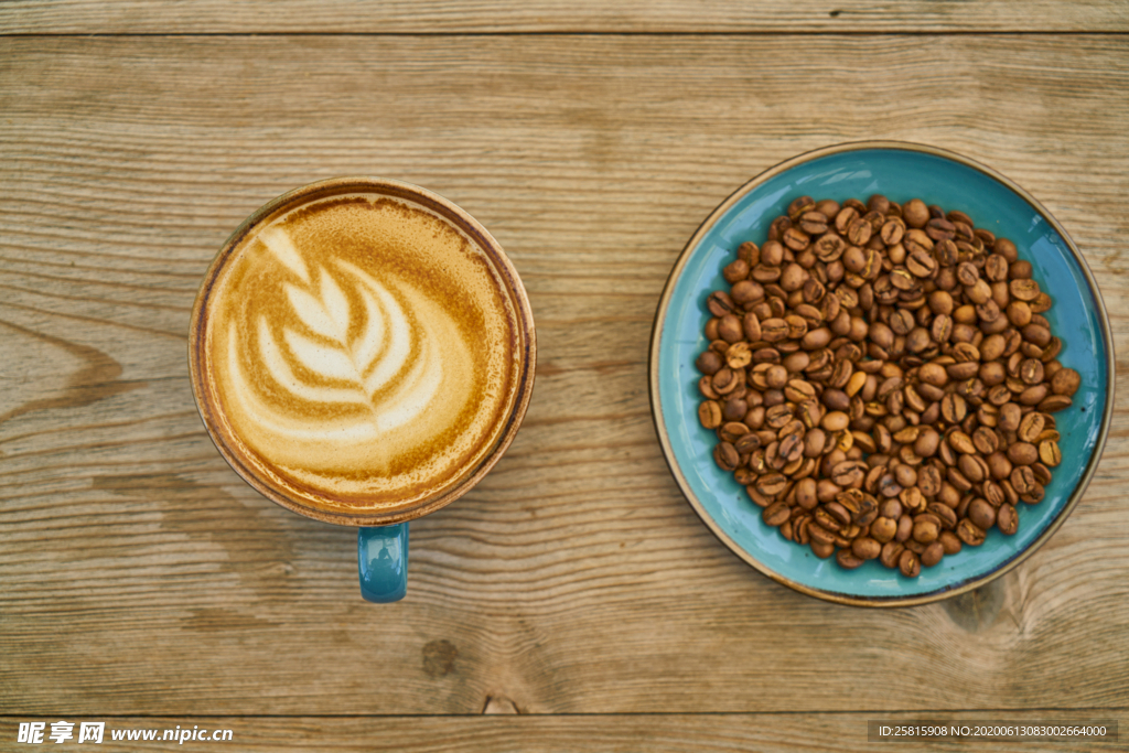 咖啡拉花花式咖啡图片