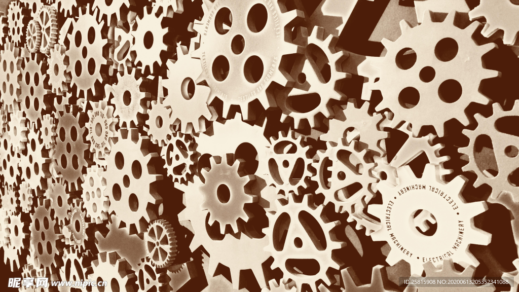 齿轮机械传动模型图片