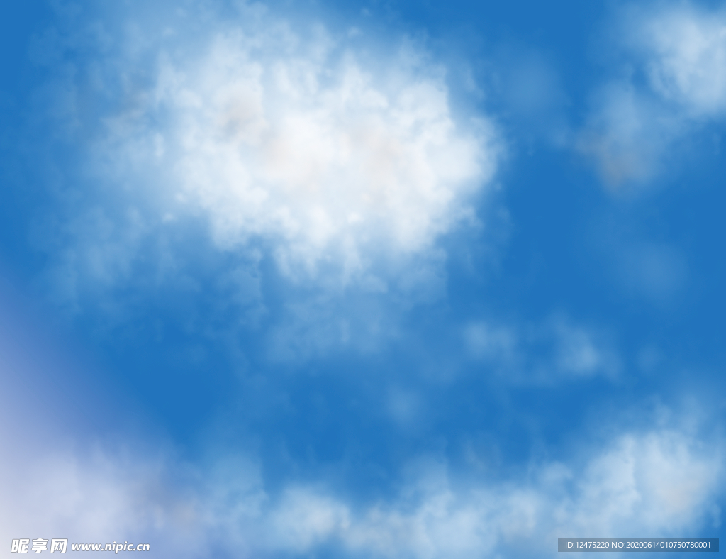 蓝天白云
