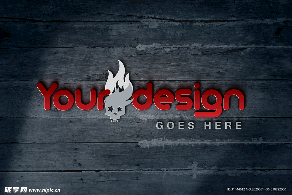 logo样机智能贴图图片