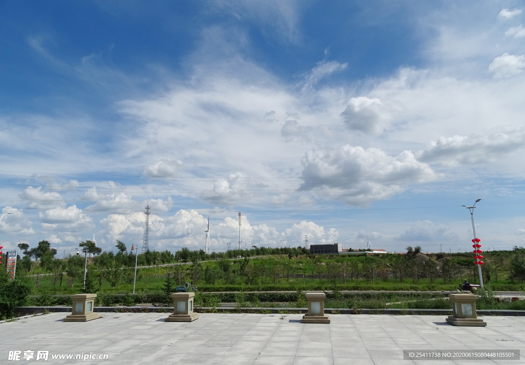 蓝天白云高清图