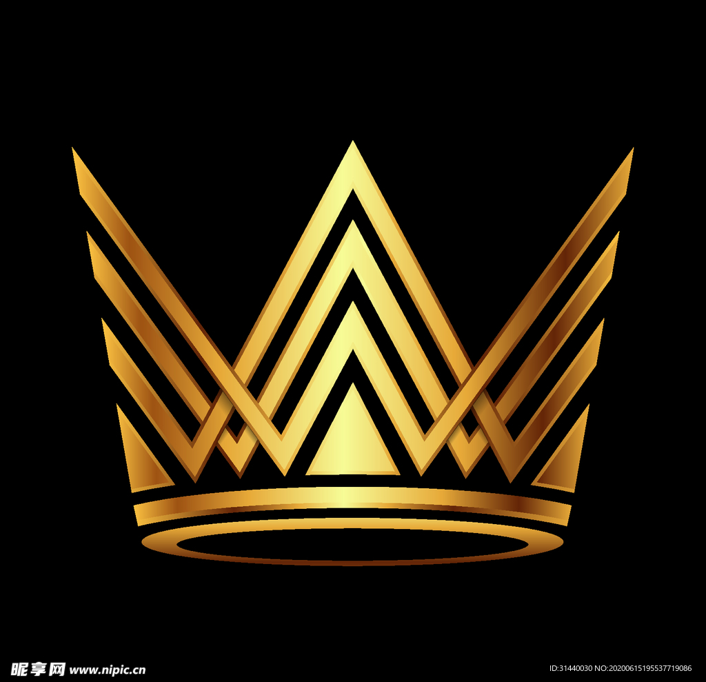 矢量精美皇冠