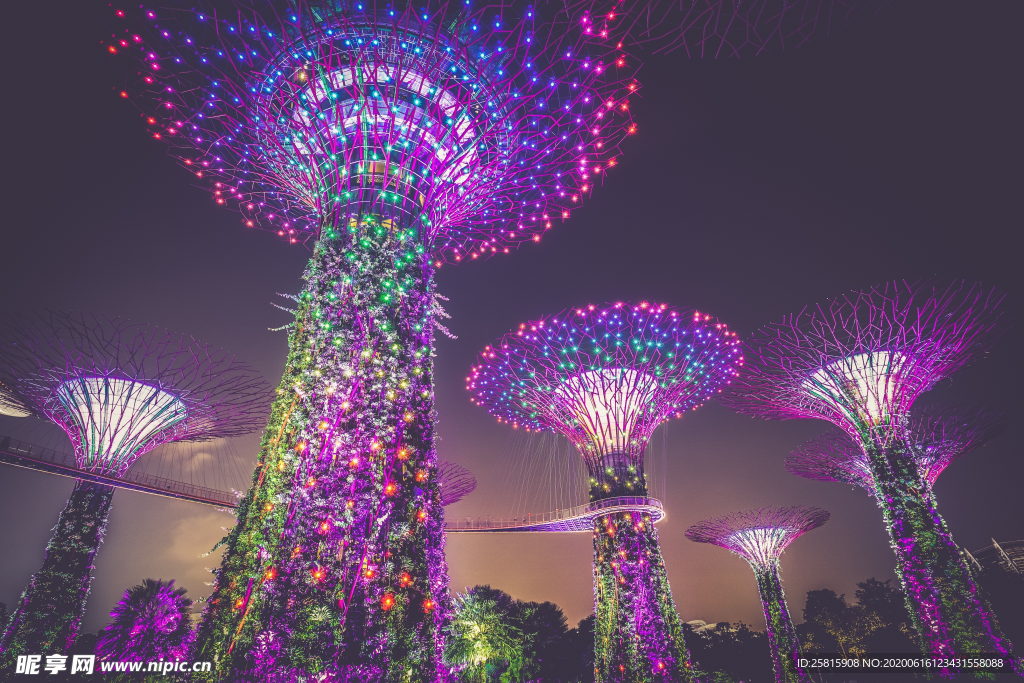 城市夜景魅力夜景图片