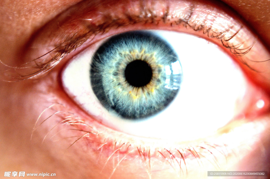 眼妆眼睛彩色眼妆图片