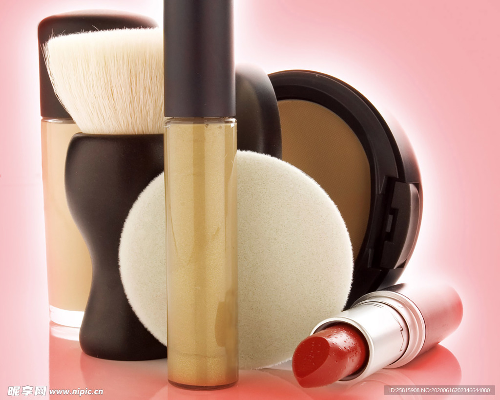 化妆品补妆工具图片