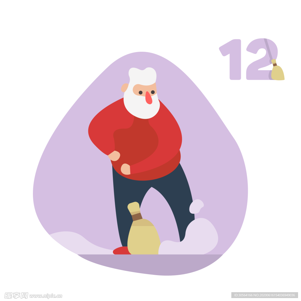 圣诞节日图标标志图形装饰素材