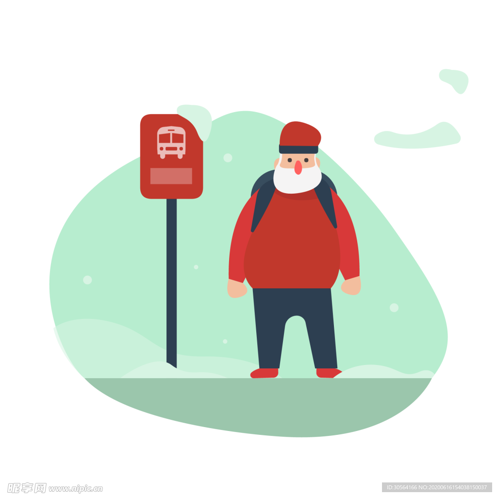 圣诞节日图标标志图形装饰素材